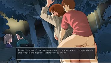 La muy pervertida de mi madrastra le gusta exhibirse mientras se la follan por el culo en espacios publicos