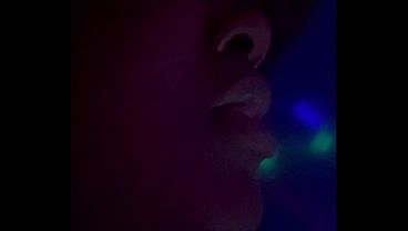 dirty talking horny solo ebony with rich black pussy